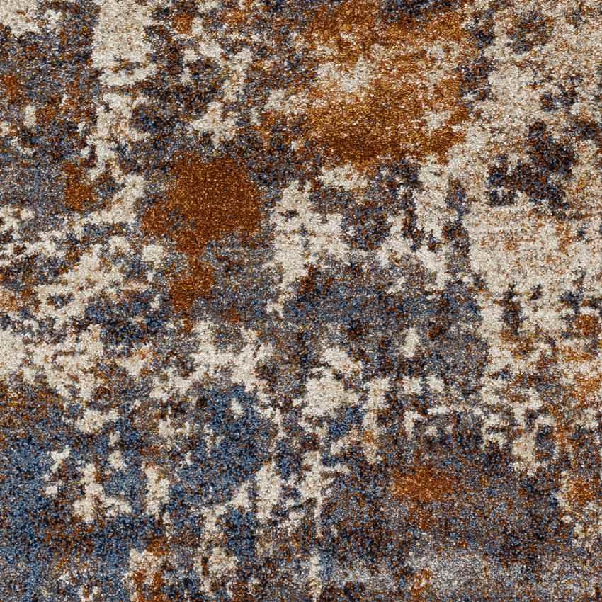 Amathous Modern Rust Area Rug