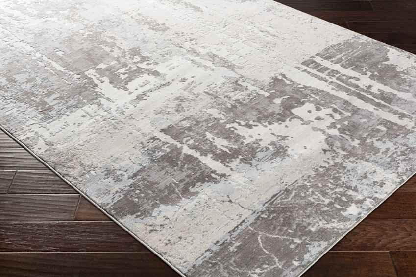 Amber Modern Medium Gray Area Rug