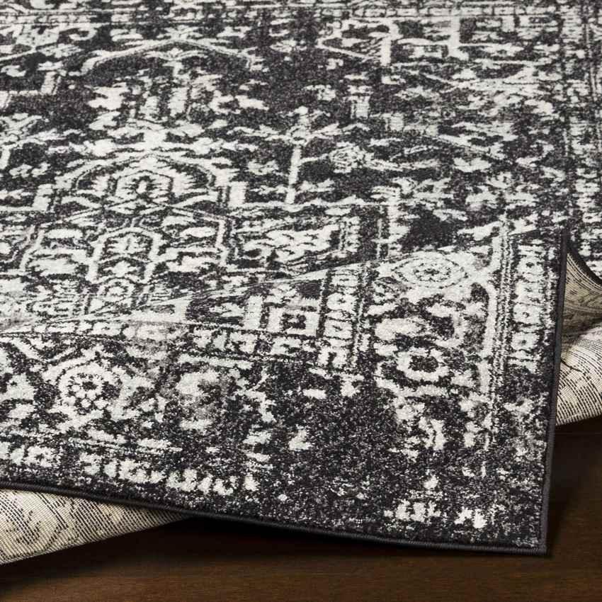 Amelia Traditional Black Area Rug