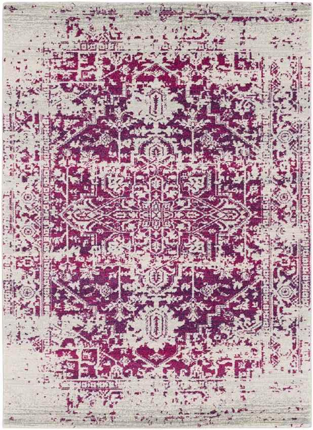 Amelia Traditional Burgundy Area Rug