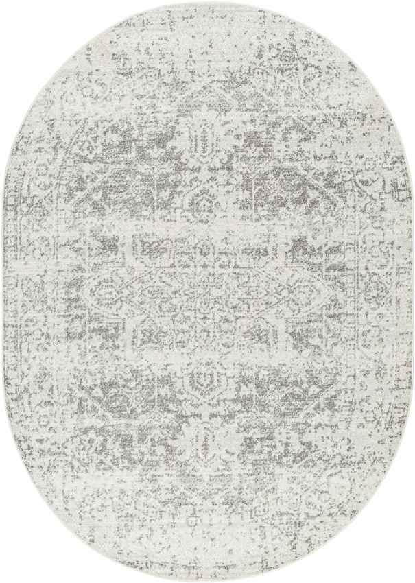 Amelia Traditional Charcoal/Light Gray/Beige Area Rug