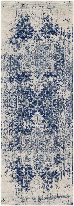 Amelia Traditional Navy Area Rug