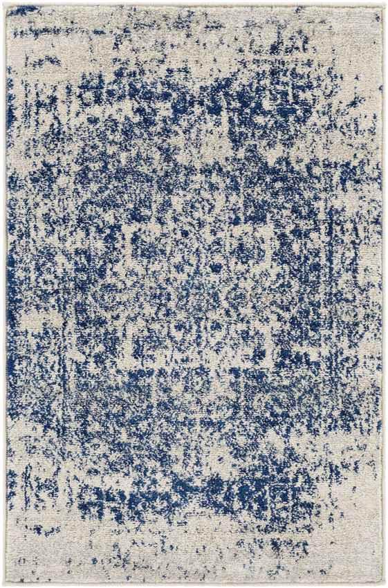 Amelia Traditional Navy Area Rug