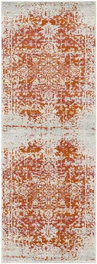 Amelia Traditional Orange/Beige Area Rug