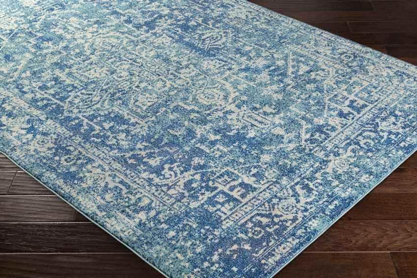 Amelia Traditional Teal Area Rug