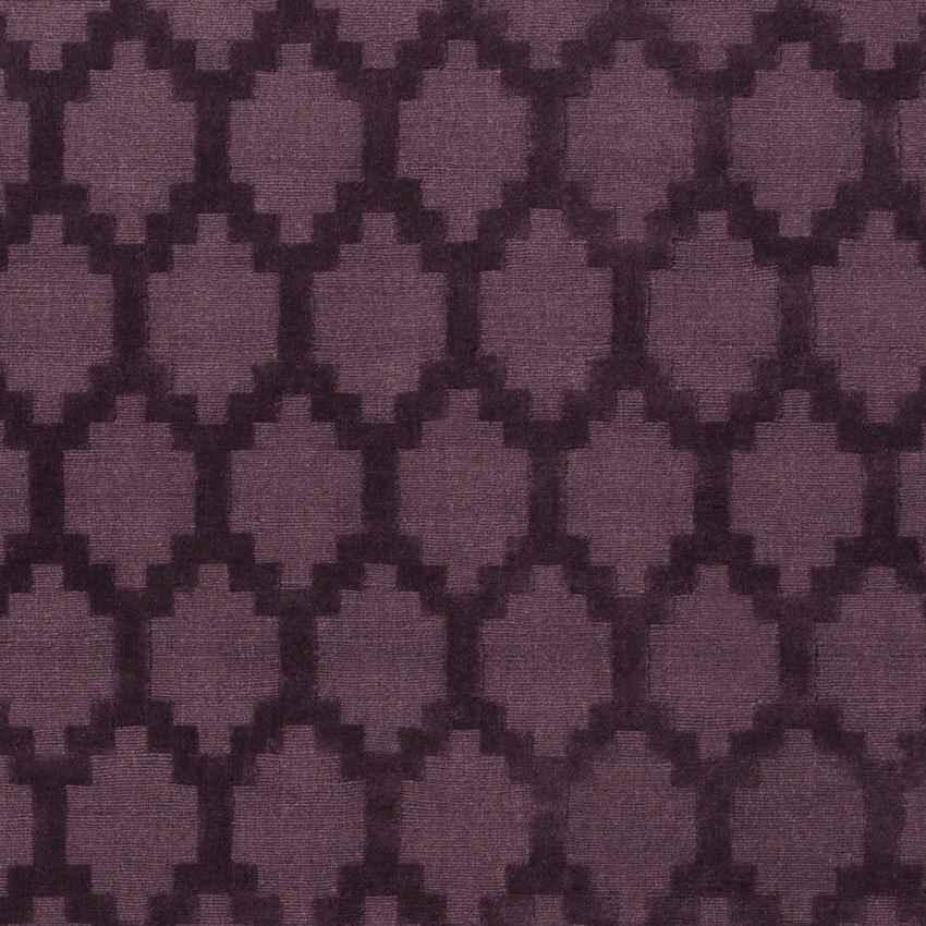 Ames Modern Dark Plum Area Rug