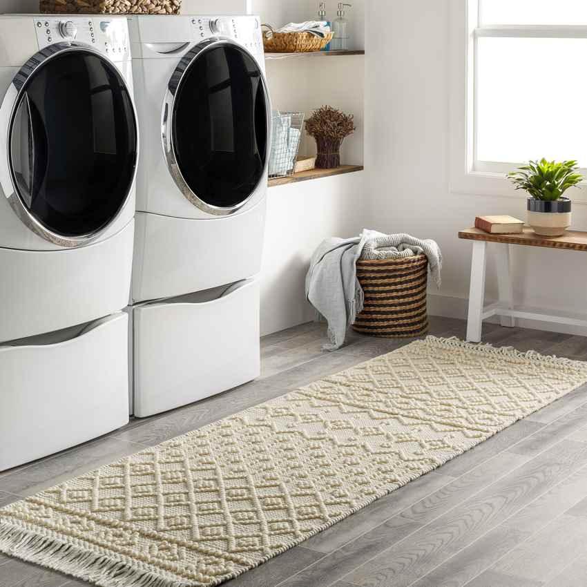 Amiens Cottage White Area Rug