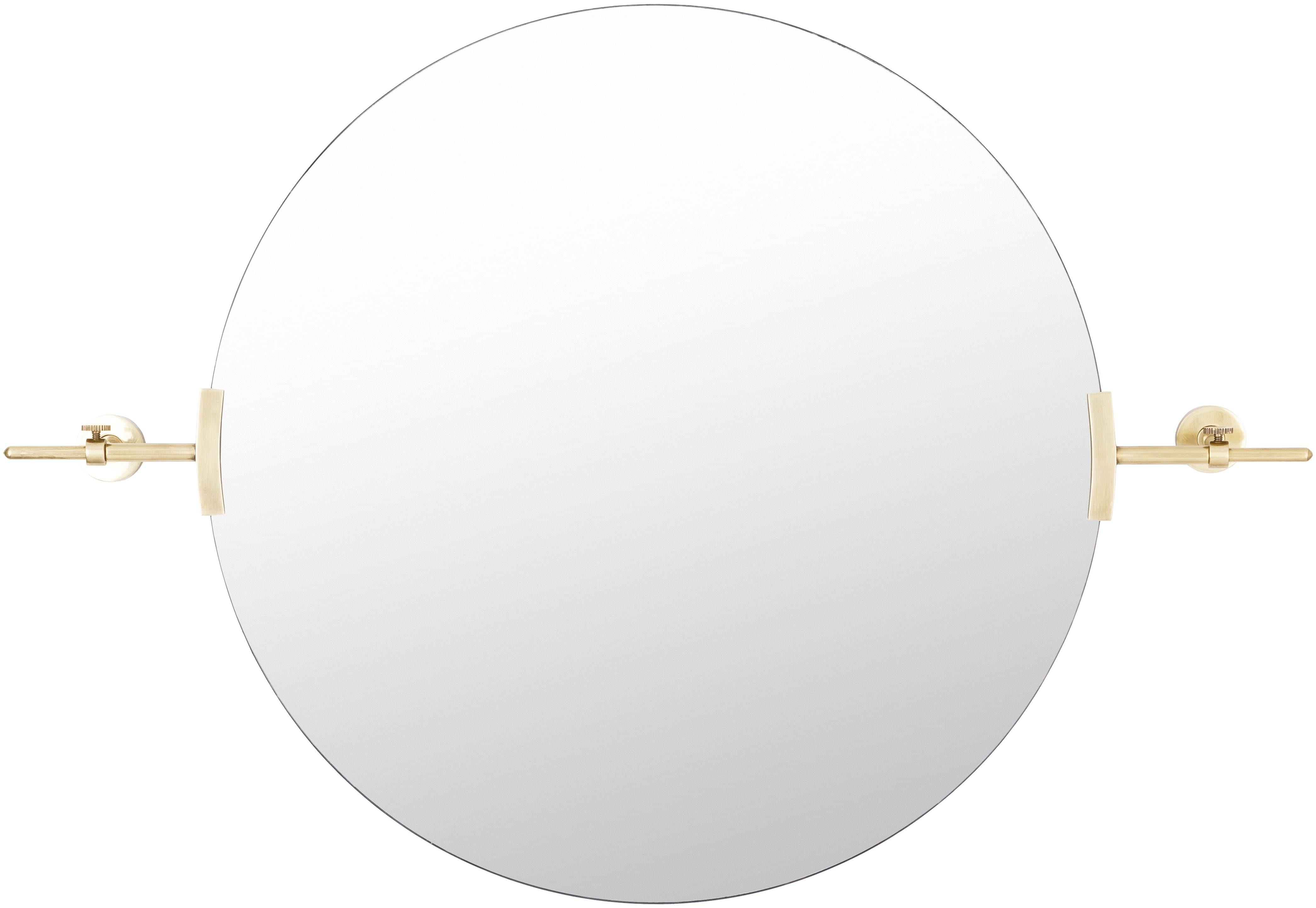 Ampass Modern Gold Wall Mirror