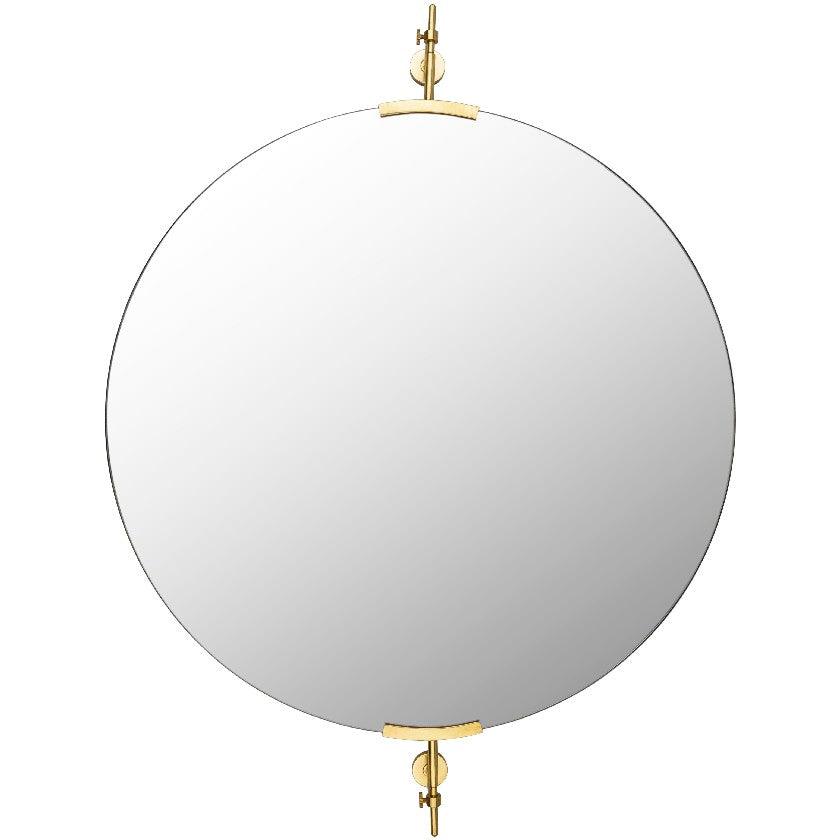 Ampass Modern Gold Wall Mirror