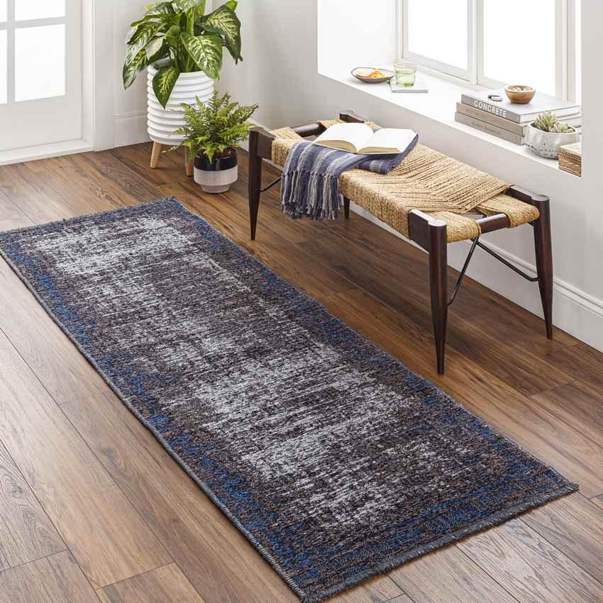 Ampelikou Modern Dark Brown Area Rug