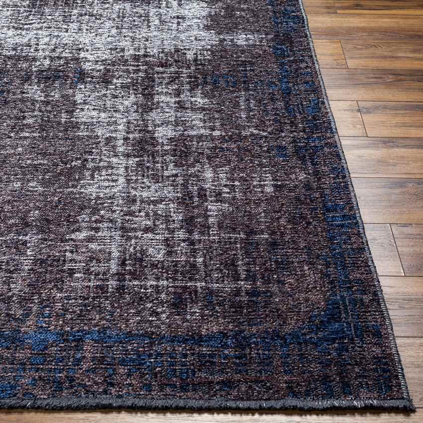 Ampelikou Modern Dark Brown Area Rug