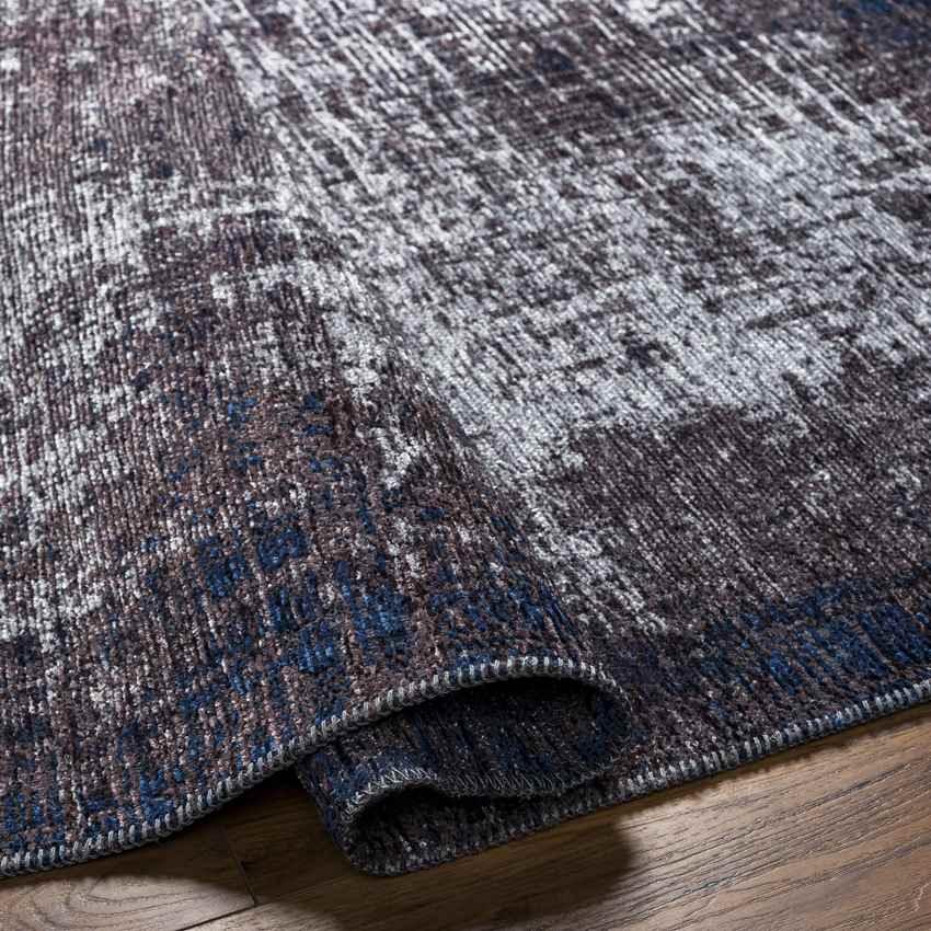 Ampelikou Modern Dark Brown Area Rug