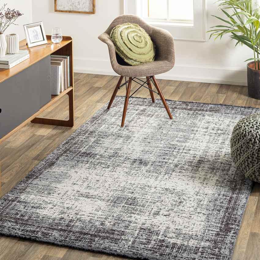 Ampelikou Modern Gray Area Rug