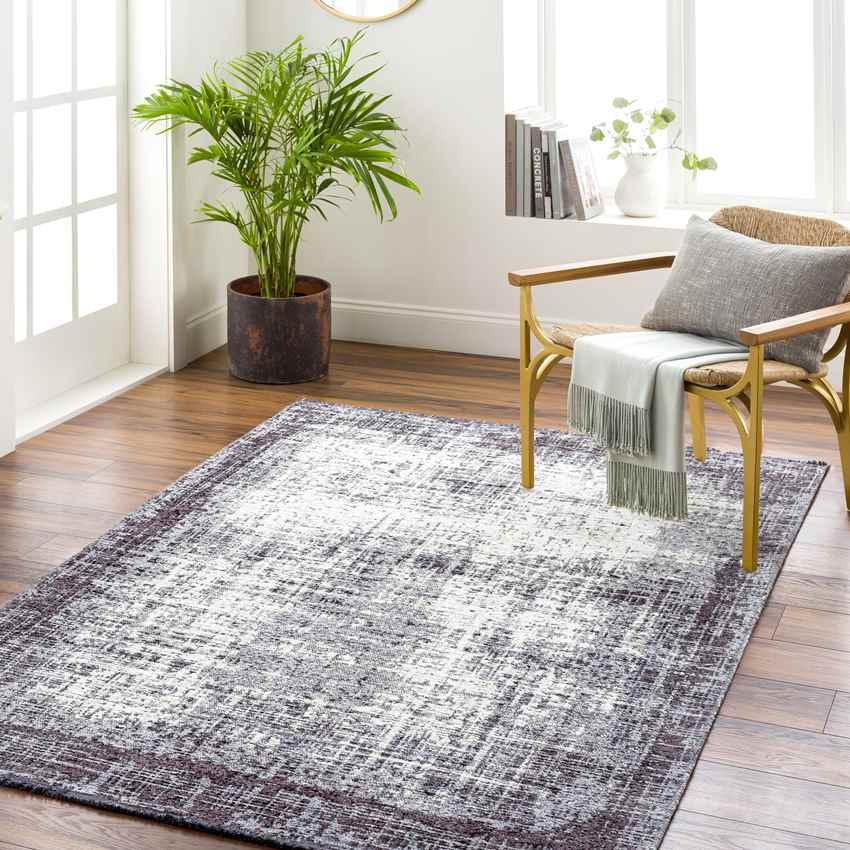 Ampelikou Modern Gray Area Rug