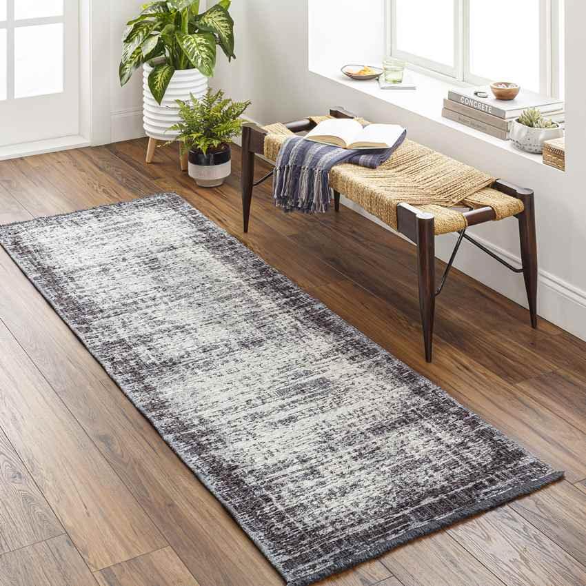 Ampelikou Modern Gray Area Rug