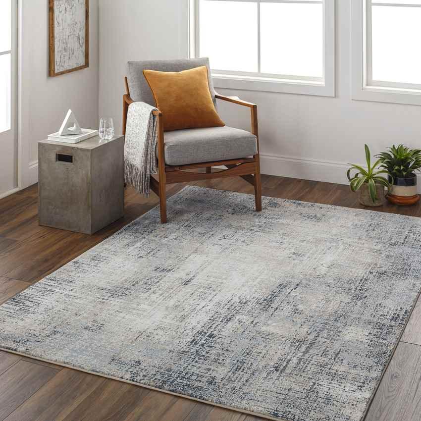 Anamosa Modern Ivory Area Rug