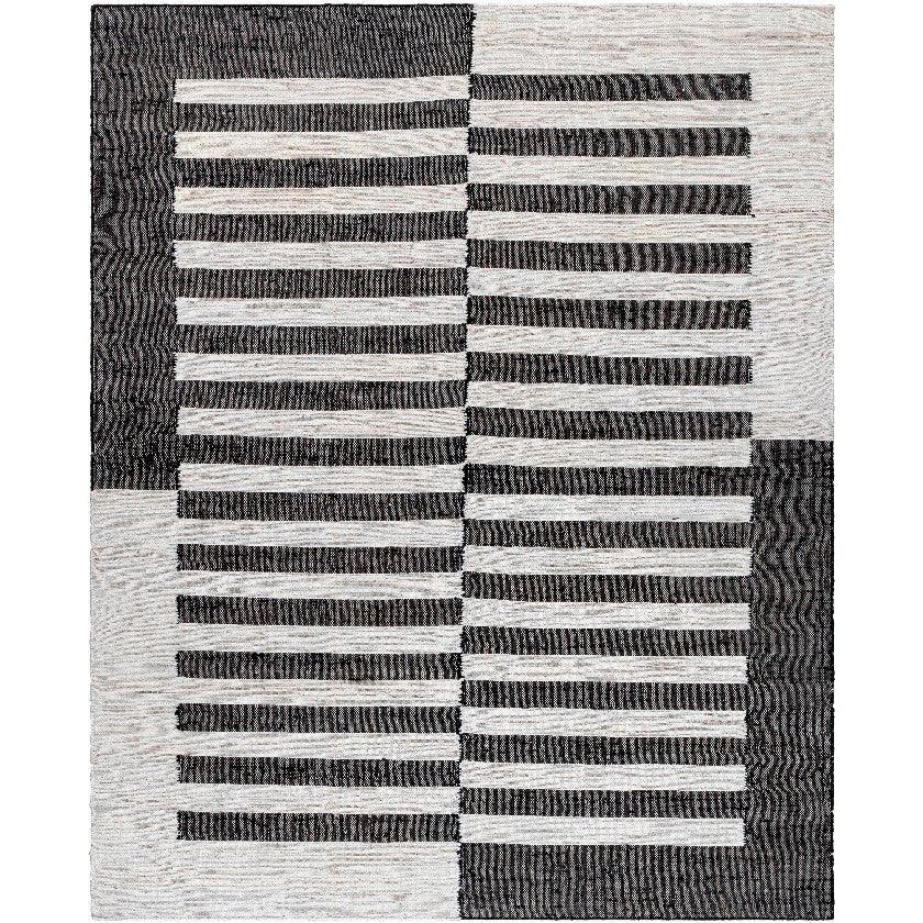 Ananias Modern Black Area Rug