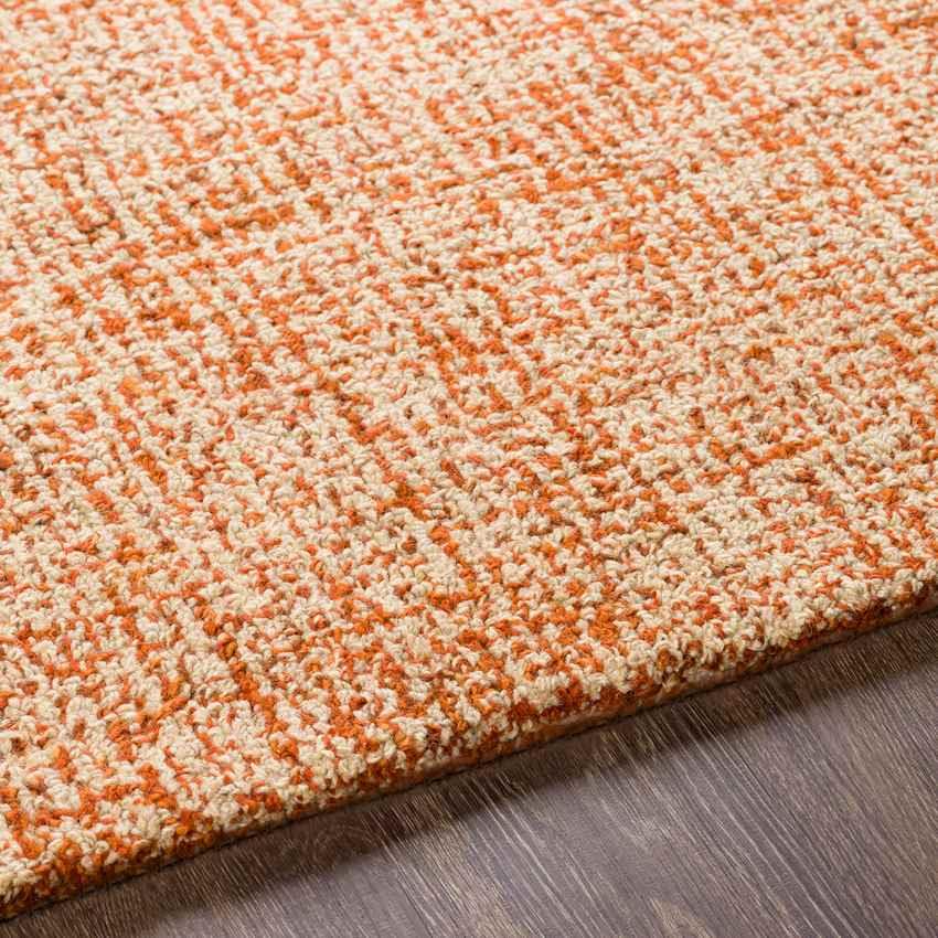 Ancona Modern Burnt Orange Area Rug