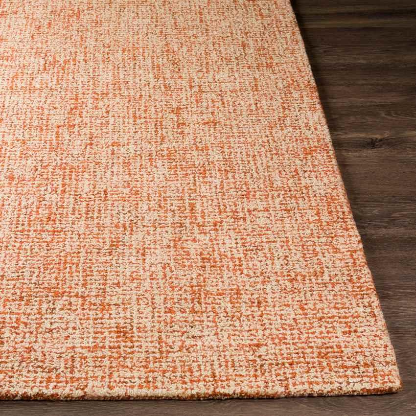 Ancona Modern Burnt Orange Area Rug