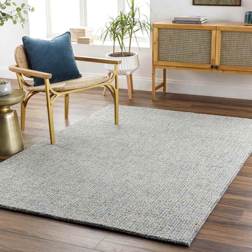 Ancona Modern Denim Area Rug