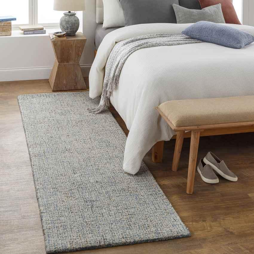 Ancona Modern Denim Area Rug