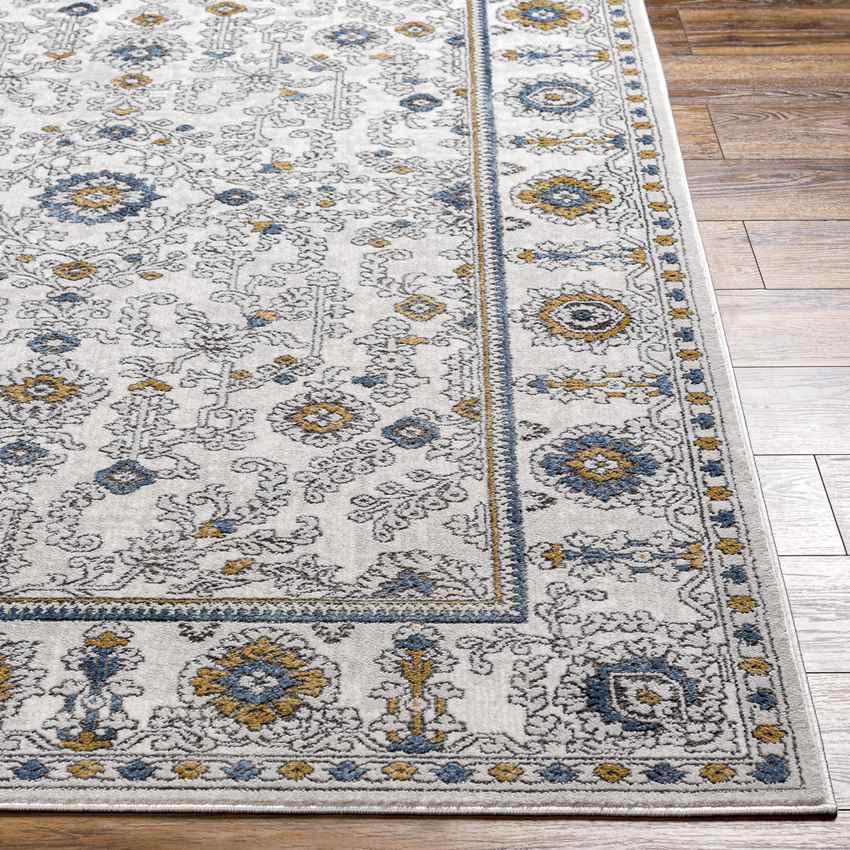 Andru Traditional Ivory Area Rug