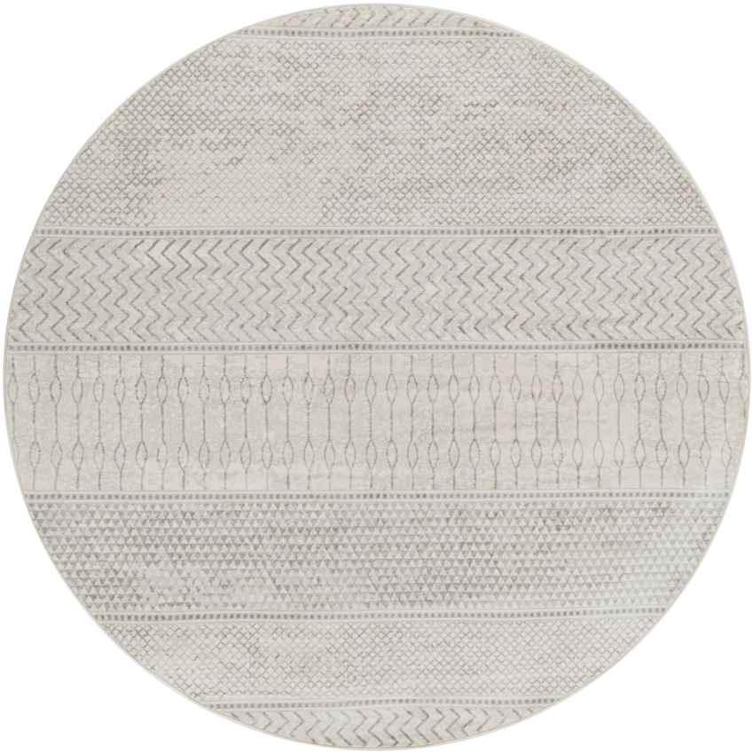 Angelica Global Silver Gray Area Rug