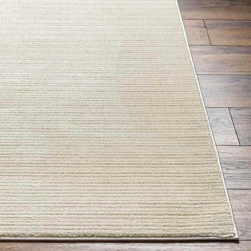 Angelino Cottage Beige Washable Area Rug