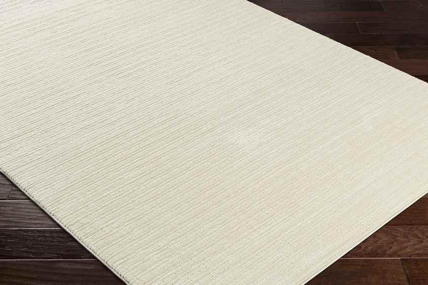 Angelino Cottage Beige Washable Area Rug