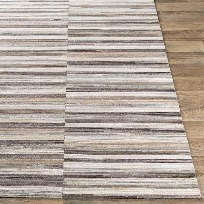 Angerlo Rustic Dark Brown/Beige Area Rug