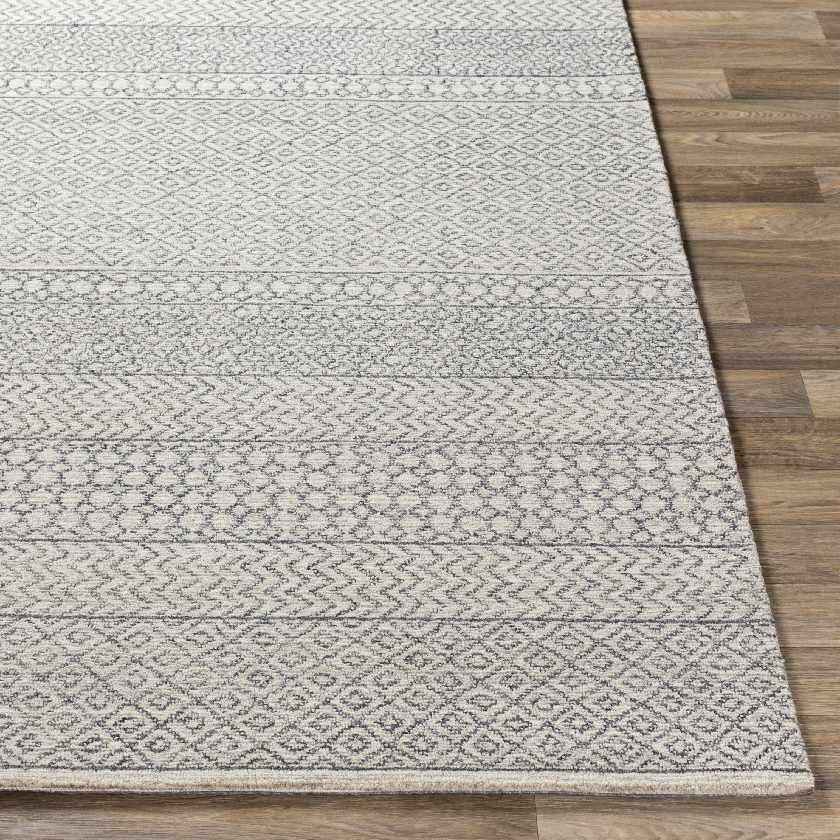 Anglet Global Charcoal Area Rug