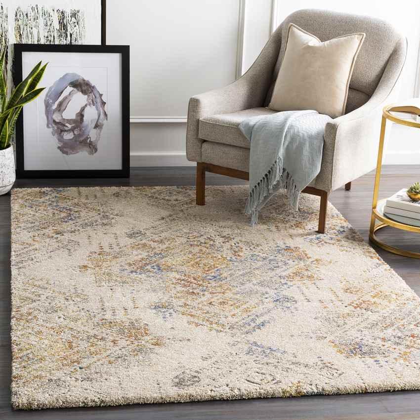 Anholt Global Bright Blue Area Rug