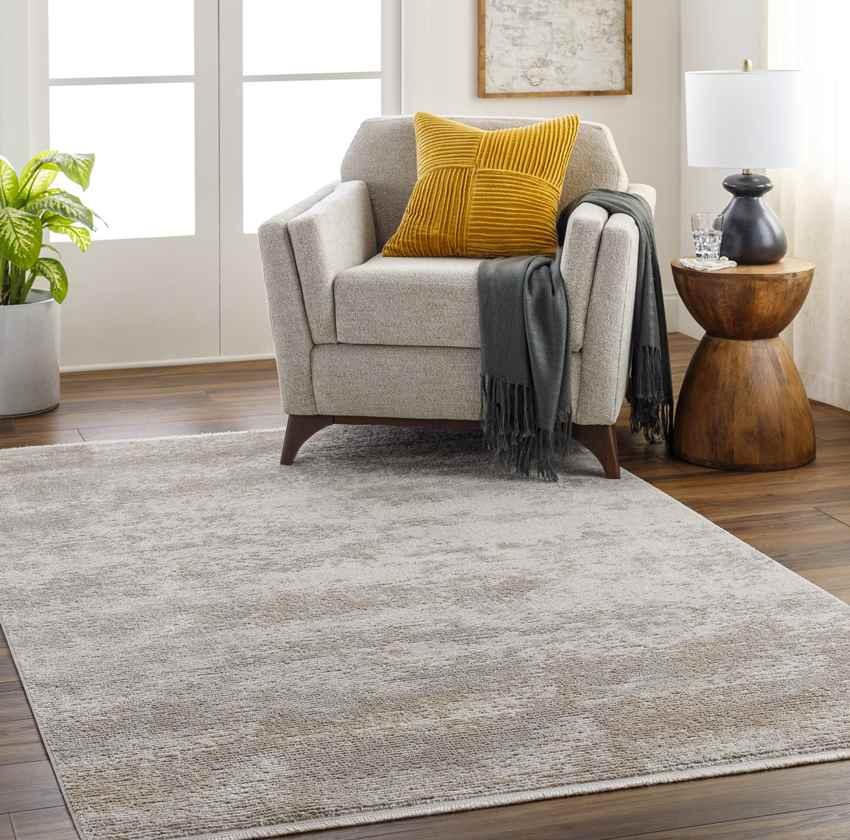 Anitra Modern Dark Brown Area Rug