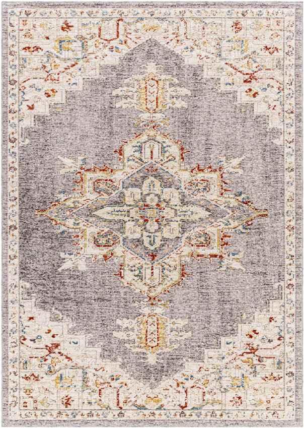 Ankeny Traditional Gray Area Rug