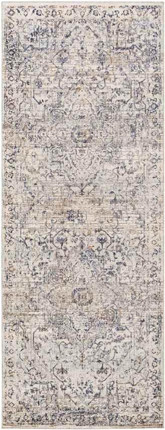 Annecy Traditional Navy Area Rug