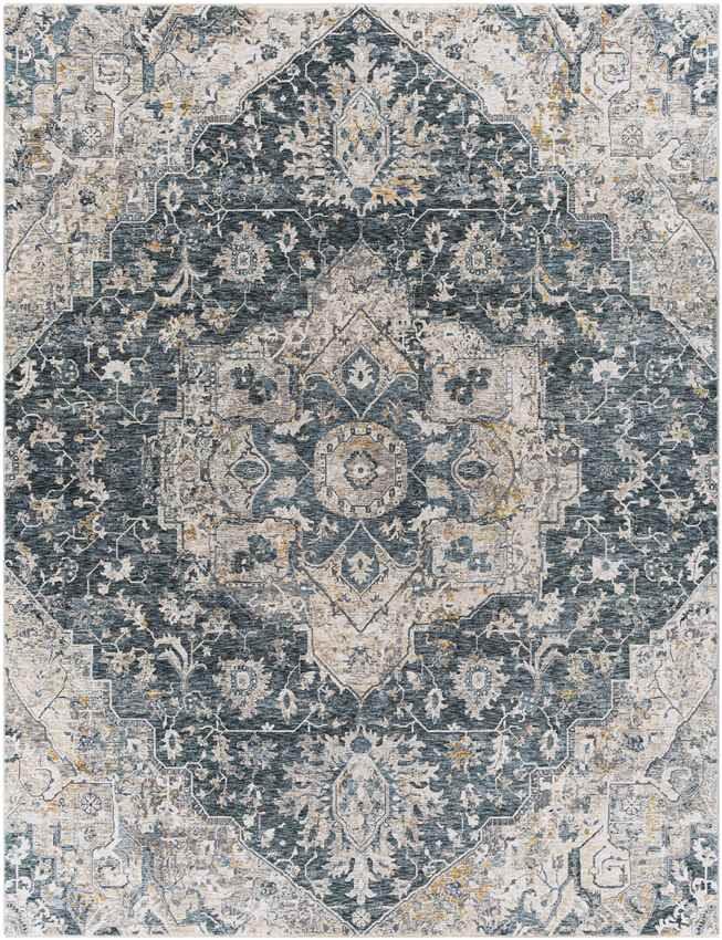 Anneville Traditional Charcoal Area Rug