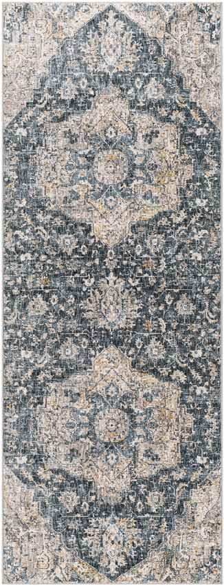 Anneville Traditional Charcoal Area Rug