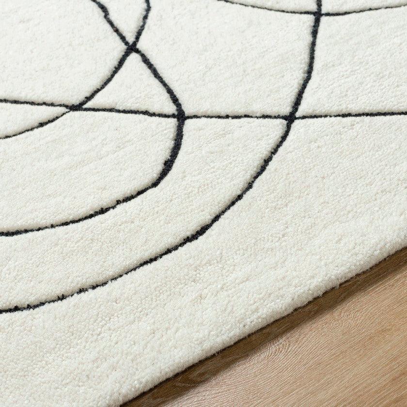 Annissa Modern Cream Area Rug