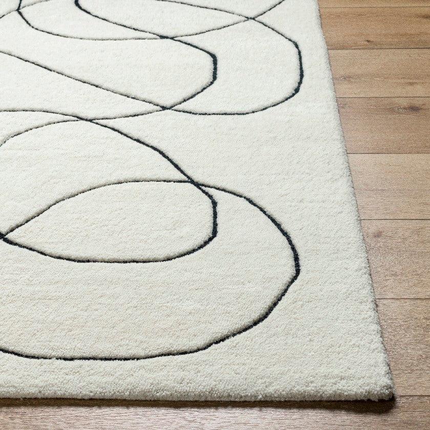 Annissa Modern Cream Area Rug