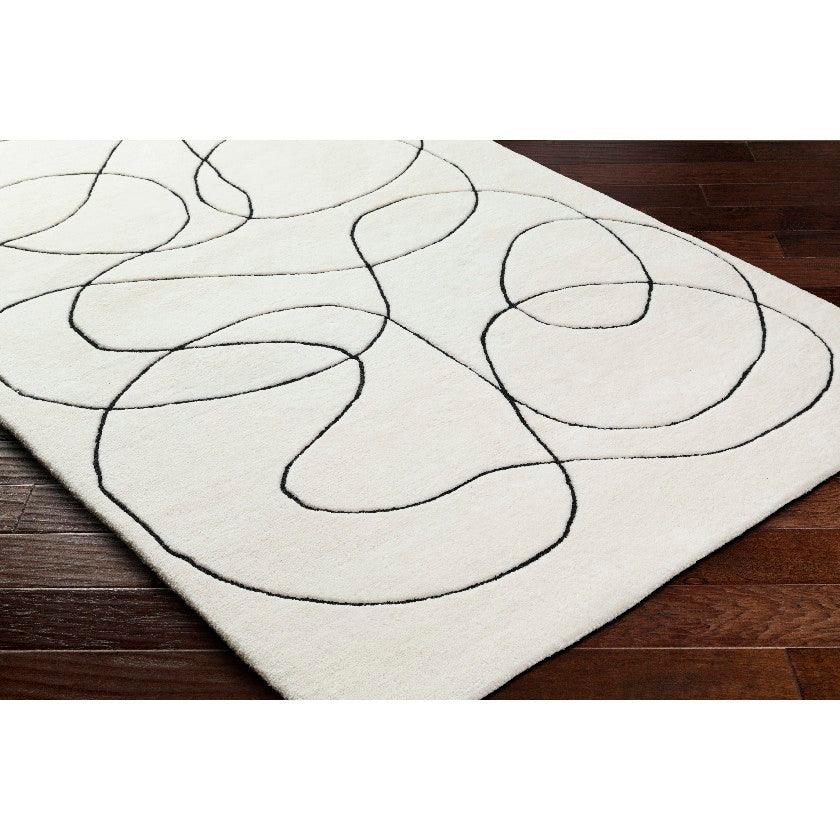 Annissa Modern Cream Area Rug