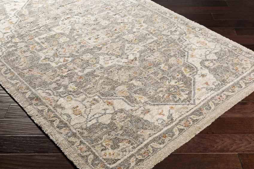 Anreep Traditional Dark Brown Area Rug