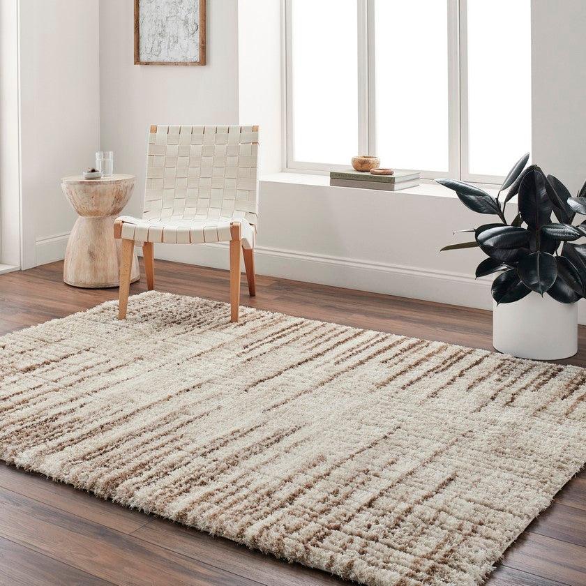 Anrew Modern Light Brown Area Rug