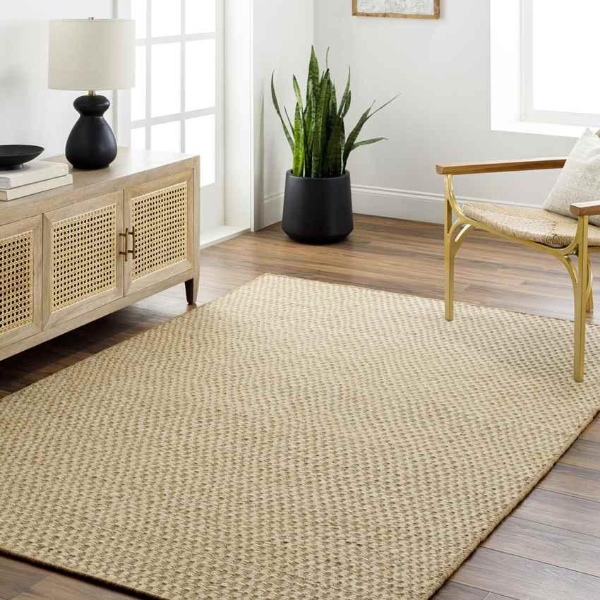 Ansel Cottage Camel Area Rug