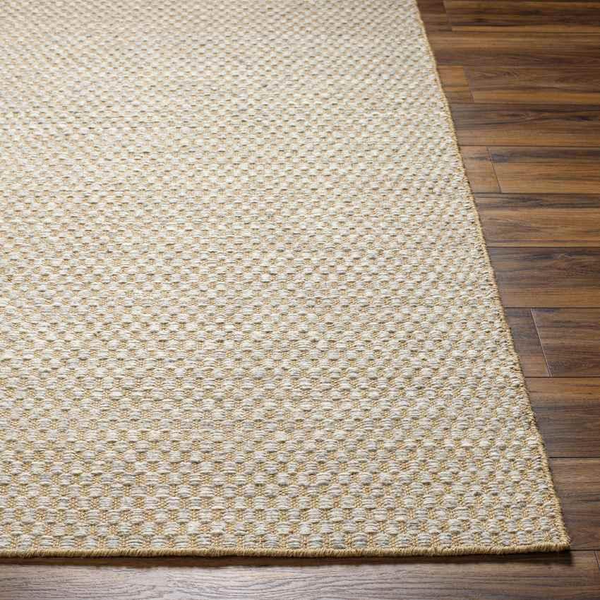 Ansel Cottage Dark Brown Area Rug