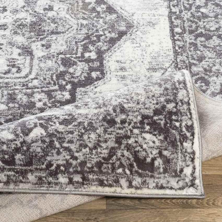 Ansen Traditional Charcoal Area Rug