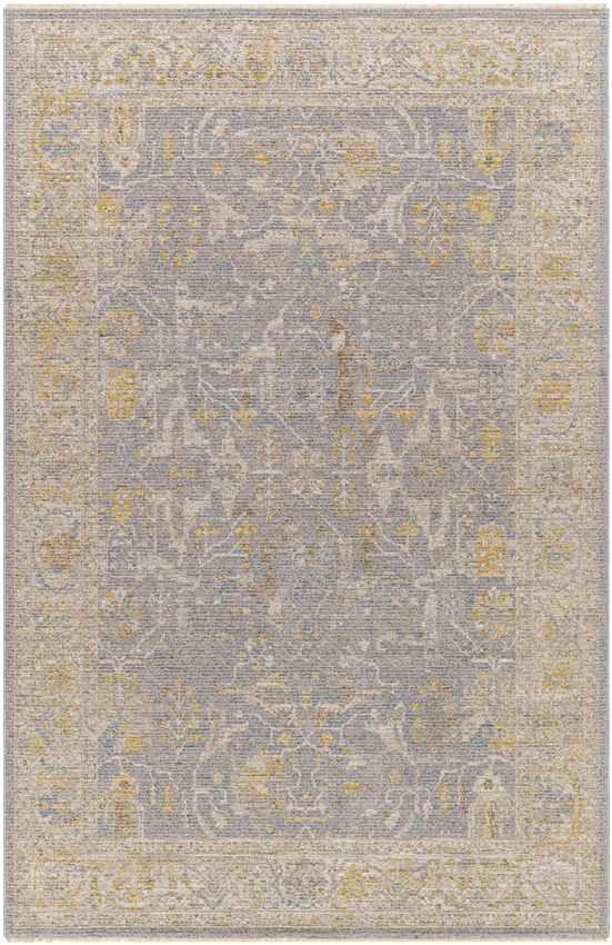 Anthony Traditional Pale Orange Area Rug