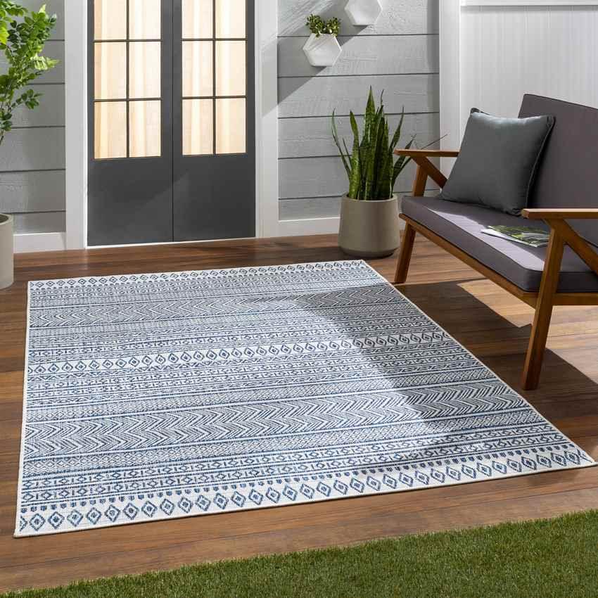 Antibes Global Denim Area Rug