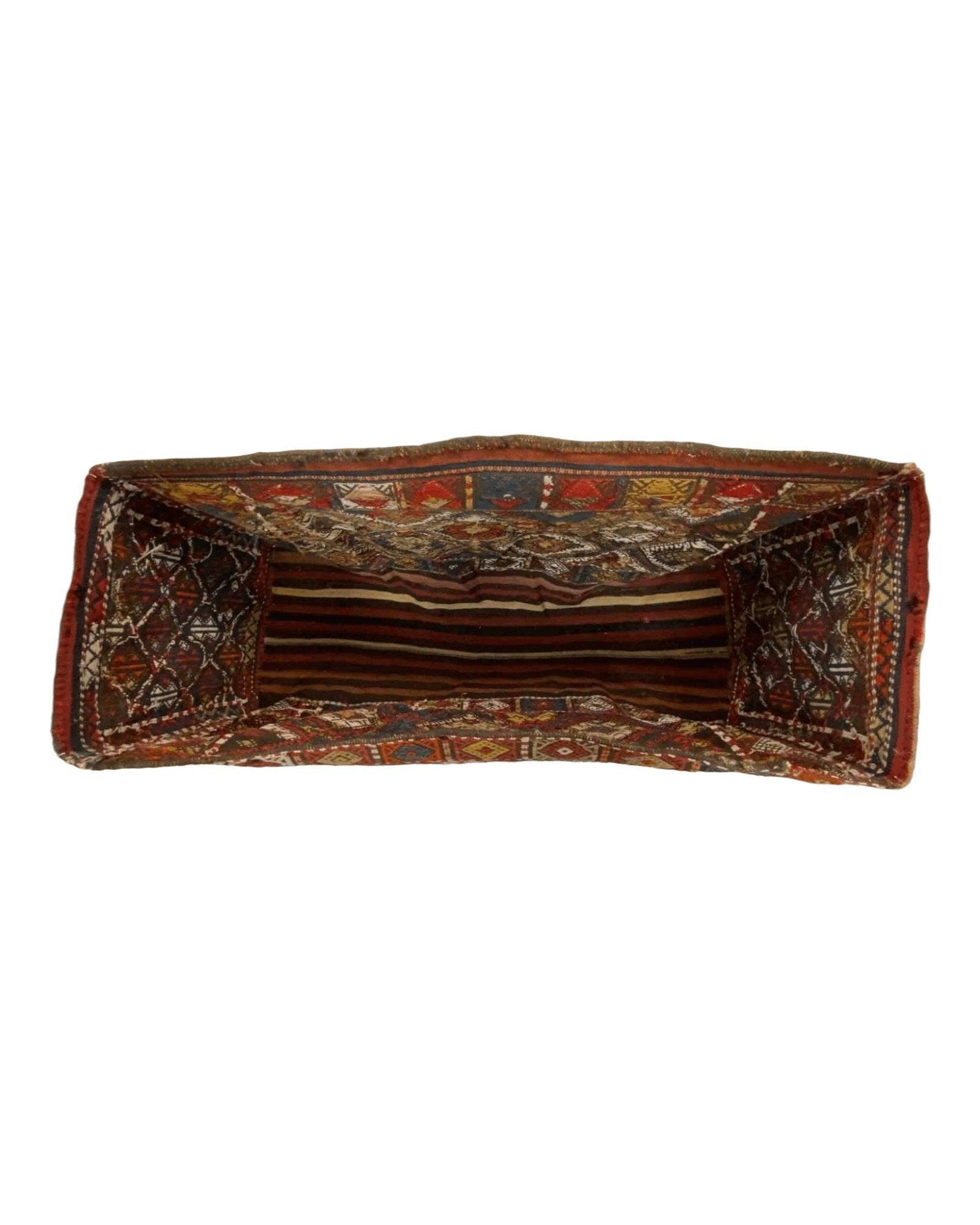 Antique Persian Storage Bag Mafrash Rug