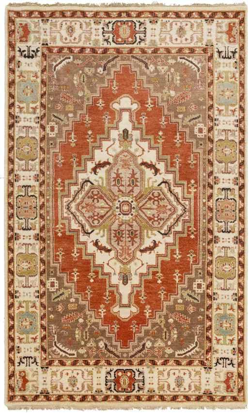 Antony Traditional Clay Area Rug