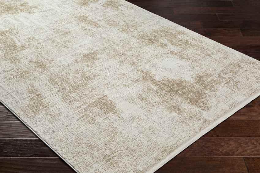 Antuan Modern Brown/Off-White Area Rug